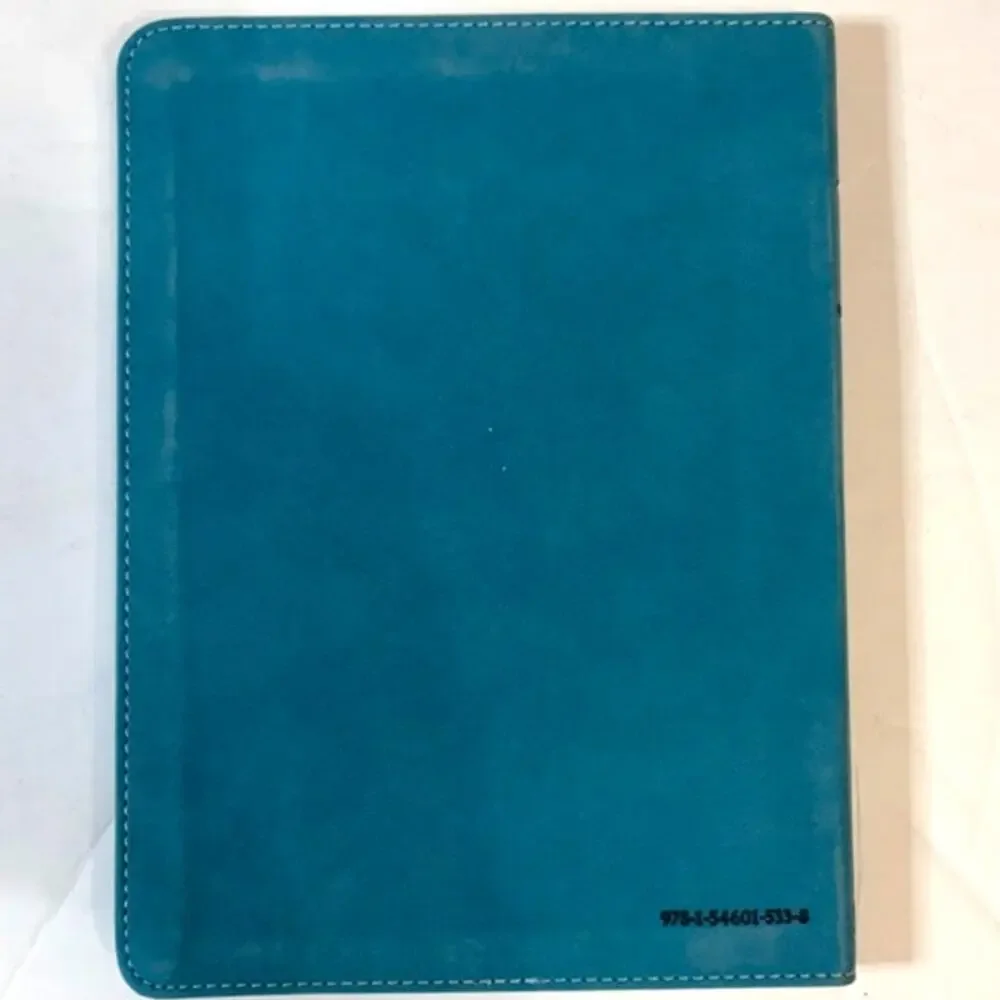 Joyce Meyer Feelings Journal - Teal Faux Leather Devotional 8.5